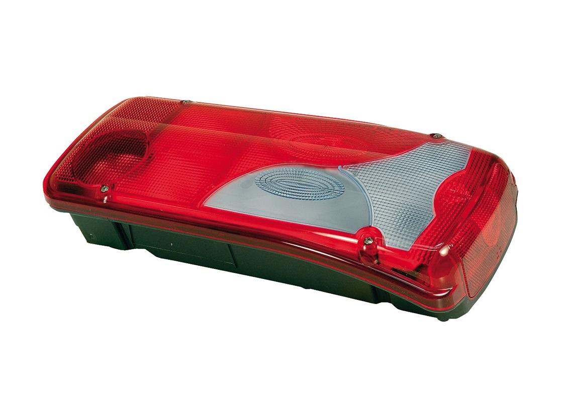 Rear lamp Right, additional conns, AMP 1.5 - 7 pin rear conn
